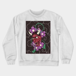 Hannya_02 Crewneck Sweatshirt